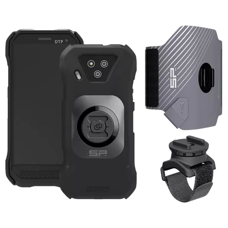 Wireless ProTech Wireless ProTECH Shell Case and SP Connect Multi-Purpose Enterprise Bundle for Kyocera DuraForce Ultra E7110 - Black
